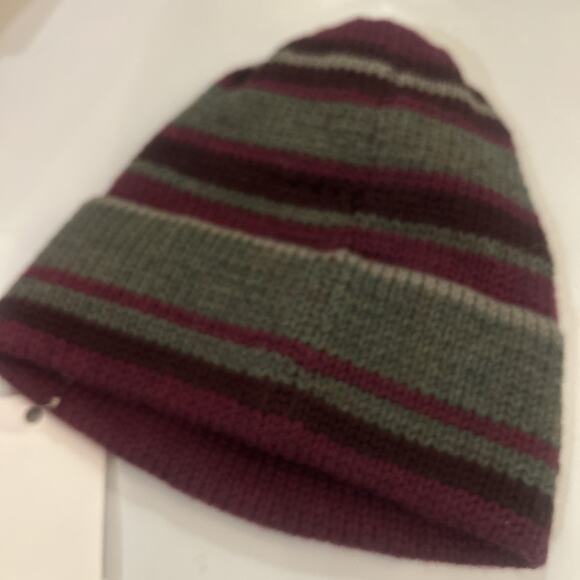 Retro Ski Beanie Wool Montana Wool Hat Old Sun Knits USA - Picture 4 of 6